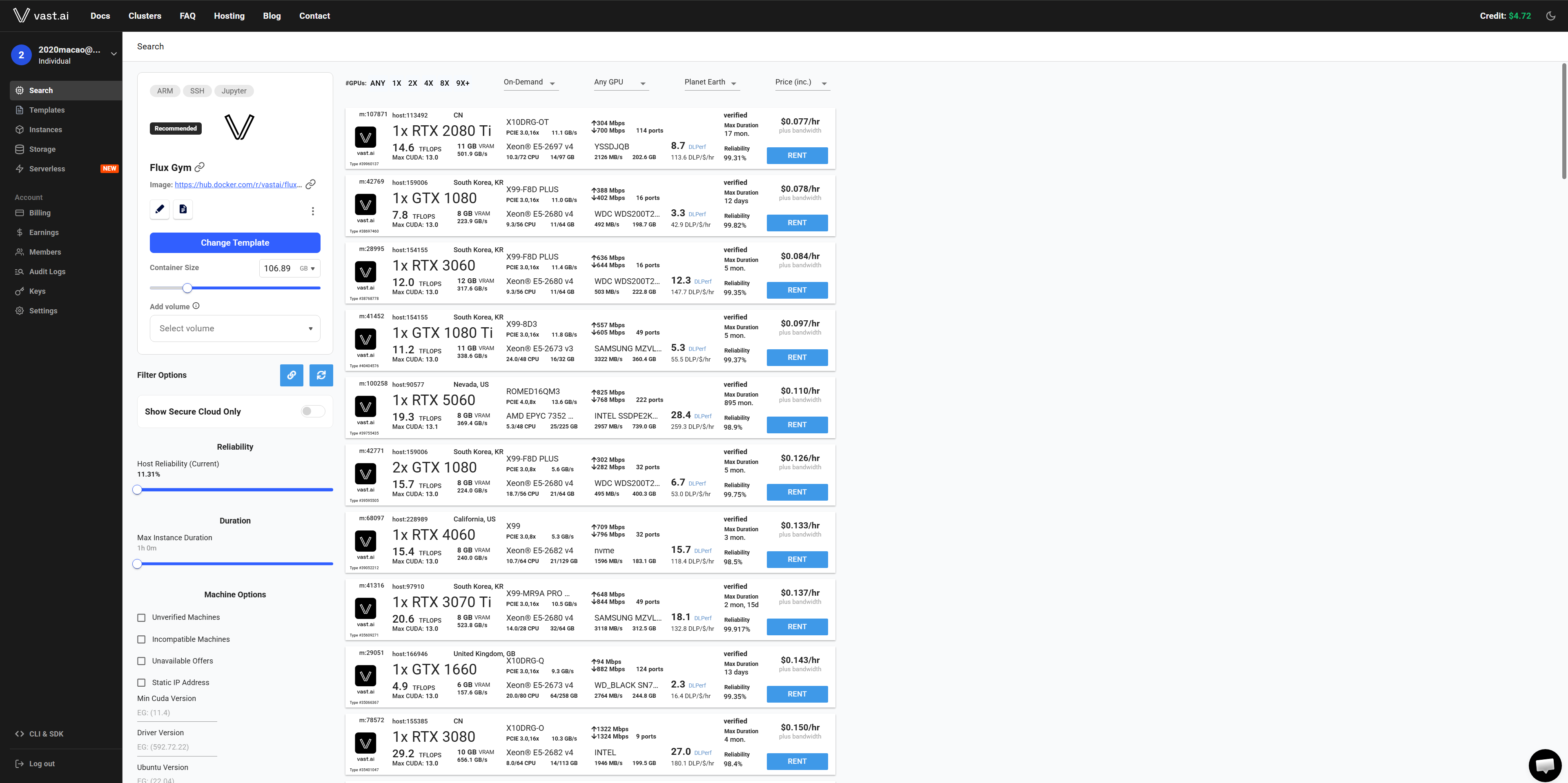 GPU 选型参考